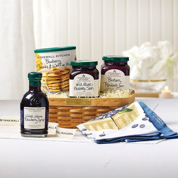 Stonewall Kitchen Blueberry Breakfast Basket - 5 Piece Set