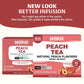 HANDPICK Peach Tea Bags, Herbal Tea with Hibiscus, Cinnamon, Ginger, Caffeine-Free, 80 Count