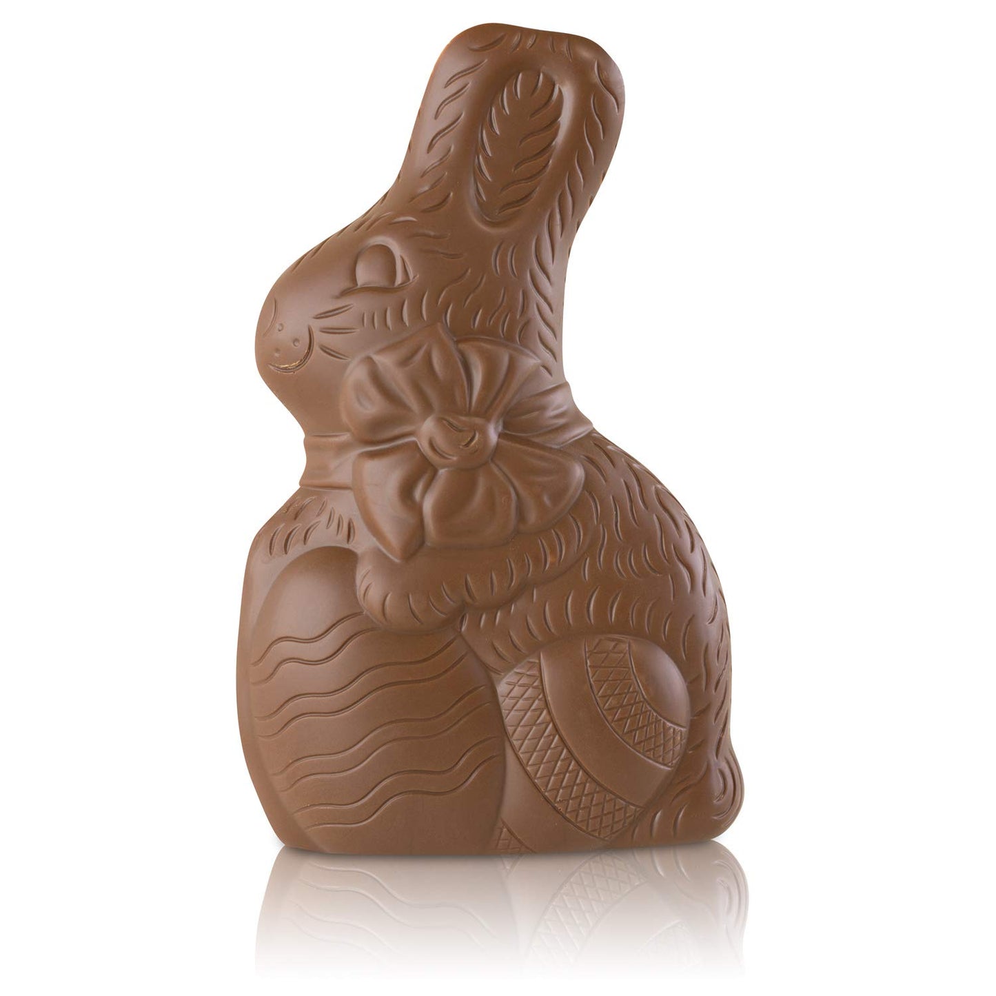 Russell Stover Milk Chocolate Caramel Solid Rabbit, 3 Ounce