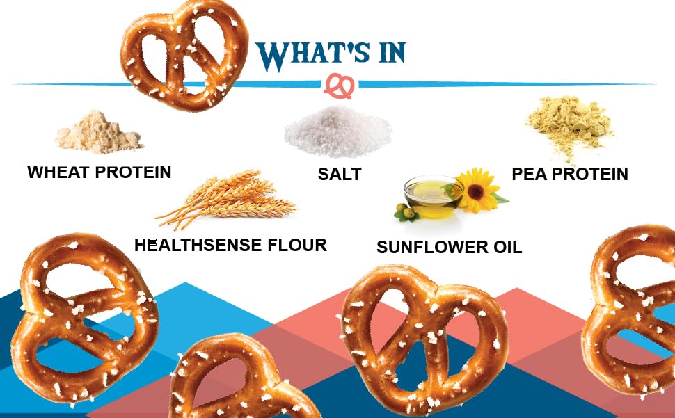BeyondChipz Low Carb Pretzels, Keto Friendly, 2g Net Carbs, 18g Protein, 8oz Bag