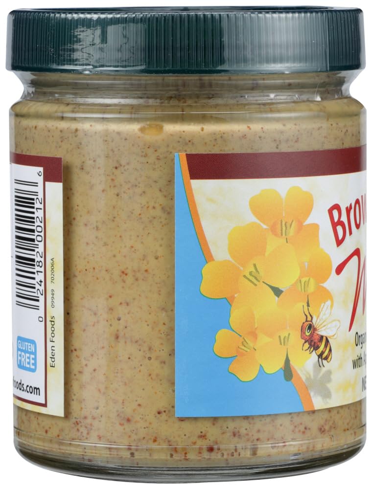 Eden Foods Organic Brown Mustard, 9 Ounces, Case of 3