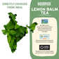 HANDPICK Lemon Balm Tea Bags - Caffeine-Free Herbal Tea, Citrus Flavor, 100 Count