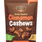 Platinum Kettle Cooked Cinnamon Cashews - Plant Based Protein - 13 oz Resealable Pouch