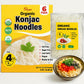 Organic Shirataki Konjac Noodles Low Calorie - 6 Pack Shirataki Noodles, Healthy Diet, Low Carb, Keto & Paleo Friendly, Vegan, G