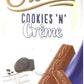 Cookies N Cream Filled Milk Chocolate Bars, Snack Snacking Food Gift Treat, 7oz Choceur Candy
