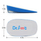 Dr. Foot'S Height Increase Inserts, Gel Heel Lift Insoles, Shoe Lifts Insoles For Leg Length Discrepancies (1'' Height)