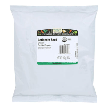 Frontier Herb Bulk Coriander Seed Organic Ground, 1 Pound