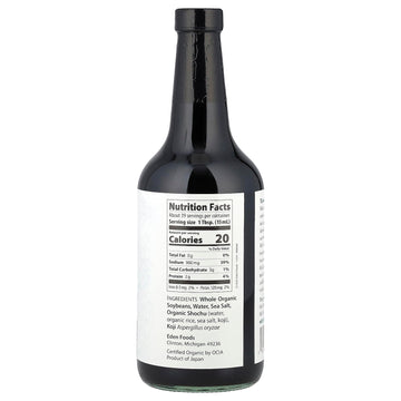 Eden Foods Organic Tamari Soy Sauce, 20 Fl Oz (591 Ml)