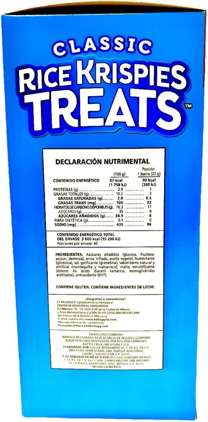 Kellogg'S Rice Krispies Treats - Original - 31.20 Ounces - 40 Count