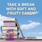 SKITTLES Gummies Wild Berry Fruit Gummy Candy  4.2 Oz Bags (Pack of 12)