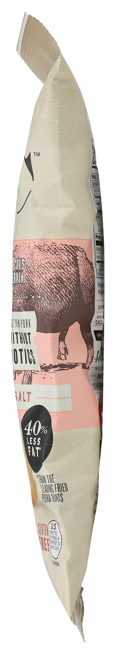 EPIC PROVISIONS Oven Baked Himalayan Sea Salt Pork Rinds, 2.5 OZ