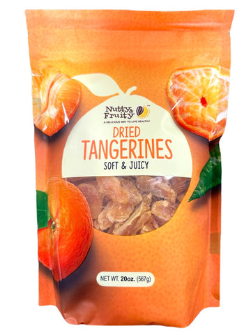 Generic Nutty and Fruity Dried Tangerines, Soft & Juicy 20oz (Pack of 1)