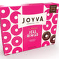 Joyva Jell Rings | Gift Box of 60 Sweet Jell Center Rings with Smooth Dark Chocolate Coating | 807g, 30.7oz