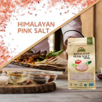 Himalayan Chef Pink Himalayan Salt, Coarse Grain, 32 oz Bag, Kosher, Ideal for Cooking and Seasoning