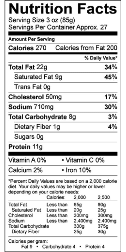 Kronos Authentic Gyros Slices, Fully Cooked