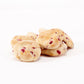 Ozery Bakery Cranberry Muffin Snacking Rounds, Allergen Free, Vegan, Made with Real Fruit, Snack Buns,12 Buns Per Bag, Pack of 6