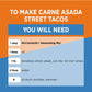 McCormick Street Taco Carne Asada Seasoning Mix, 0.87 oz, Pack of 1