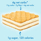 Rip Van Vanilla Keto Wafer Cookies, Healthy Vegan Snack, Non GMO, Low Carb, Low Sugar (1g), Low Calorie, 16 Count
