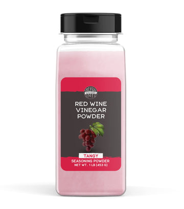 BIRCH & MEADOW Red Wine Vinegar Powder, Acidic & Tangy Flavor, 16 Ounce