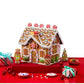 Christmas Gingerbread House Kit - Fun & Easy Diy Holiday Decoration Set With Edible Frosting, Candies & Pre-Baked Gingerbread Pieces. Ideal Family Activity & Festive Gift (51.38 Oz)