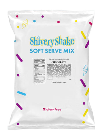 Shivery Shake Chocolate Soft Serve Ice Cream Mix