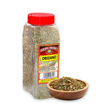 Angel Brand Dried Oregano Leaves 4.5 oz Bottle - Premium Oregano Spice for Cooking, Seasoning, and Flavoring - Perfect for Itali