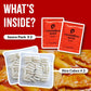 C OFood Garlic Tteokbokki  Gluten-Free Korean Rice Cakes  Authentic Spicy Korean Street Food Snack  Perfect with Cheese and Ramen Noodles  Ready to Eat  No MSG  No Corn Syrup  Pack of 2