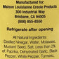 CREOLE MUSTARD - All Natural Gourmet Creole Ground Mustard, Fat Free and Mildly Spicy Mustard, Maison Louisianne Shut-My-Mouth M