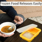 Tahome 1-Cup Extra Large Thick Soup Silicone Freezer Box Potage Freezing Tray With Lid,For Freeze Stew,Thick Soup,Sauce - 1500Ml