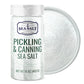 Sea Salt Superstore Pickling & Canning Salt, Non-Iodized, 1 lb Shaker, Fine Sea Salt for Brining