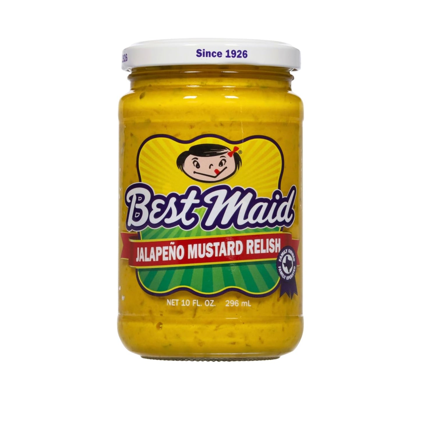 Best Maid Products Pickle Relish 10 Ounce 3 Packs - Sweet, Dill, Jalapeno Sweet, Or Jalapeno Mustard (Jalapeno Mustard Relish)