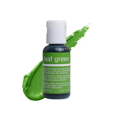 Chefmaster Leaf Green Liqua-Gel Food Coloring | Professional-Grade Dye for Icing & Fondant | 0.70 oz