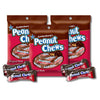 Goldenbergs Peanut Chews - Pack of 3 - Original Dark Chocolate Peanut Candy - Individually Wrapped Mini Bars - 3 oz. Bag By Lyz