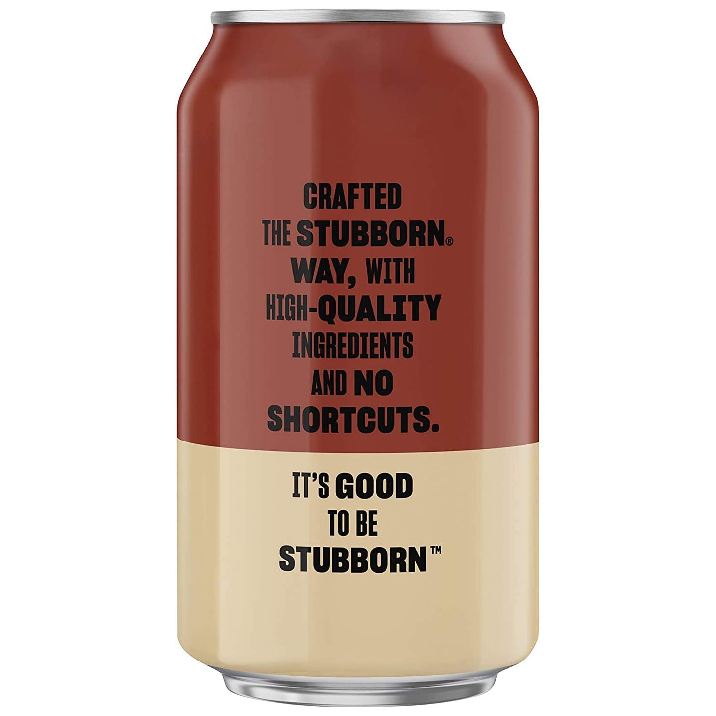 STUBBORN SODA Classic Root malt-inspired 12oz Cans 12 Pack Caramel Flavor