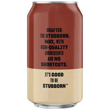 STUBBORN SODA Classic Root malt-inspired 12oz Cans 12 Pack Caramel Flavor