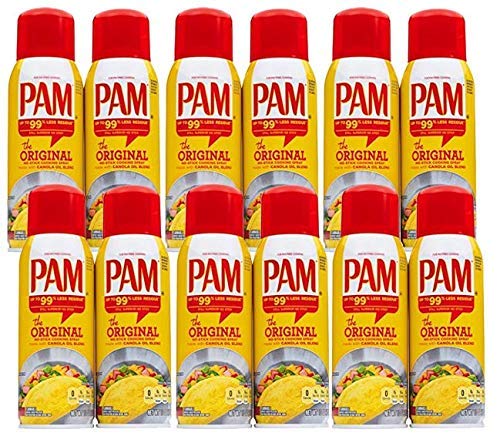 Generic Pam Original Non-stick Cooking Spray, 12oz, Pack of 12
