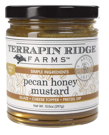 Terrapin Ridge Farms Pecan Honey Mustard, 10.5 Ounce Jar, Model RIDG0813