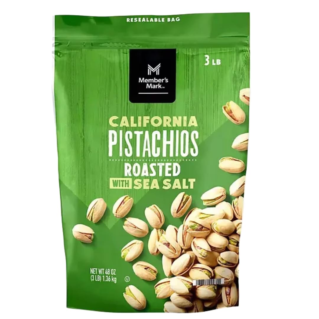 Roasted And Salted Pistachios  48 Ounces (48 Ounce (1 Pack))