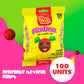 Vero Pica fresa - Strawberry Flavored Chewy Gummy Candy  - 100 Piece (Pack of 1)- (1 Lb  5.15 Ounces Each) - Individually Wrapped Mexican Candy Perfect for Piatas  Halloween  and More