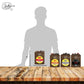 Jerky.Com Hot Jerky Sampler - Featuring Habanero, Ghost Pepper, Carolina Reaper, And Classic Hot Beef Jerky - Perfect For Heat S