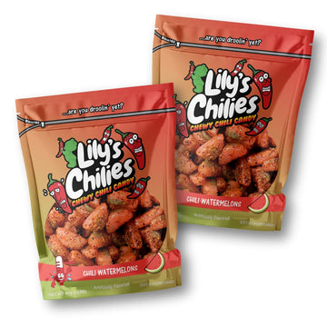 Lilys Chilies, Sour And Chili Chewy Candy (Chili Watermelon), 7.97 Ounce (Pack Of 1)