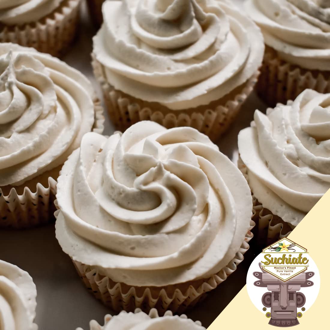 Suchiate Pure Vanilla | Mexican Vanilla For Baking And Desserts | Made With Real Vanilla Bean | Vainilla Mexicana Buena 33.8Oz (