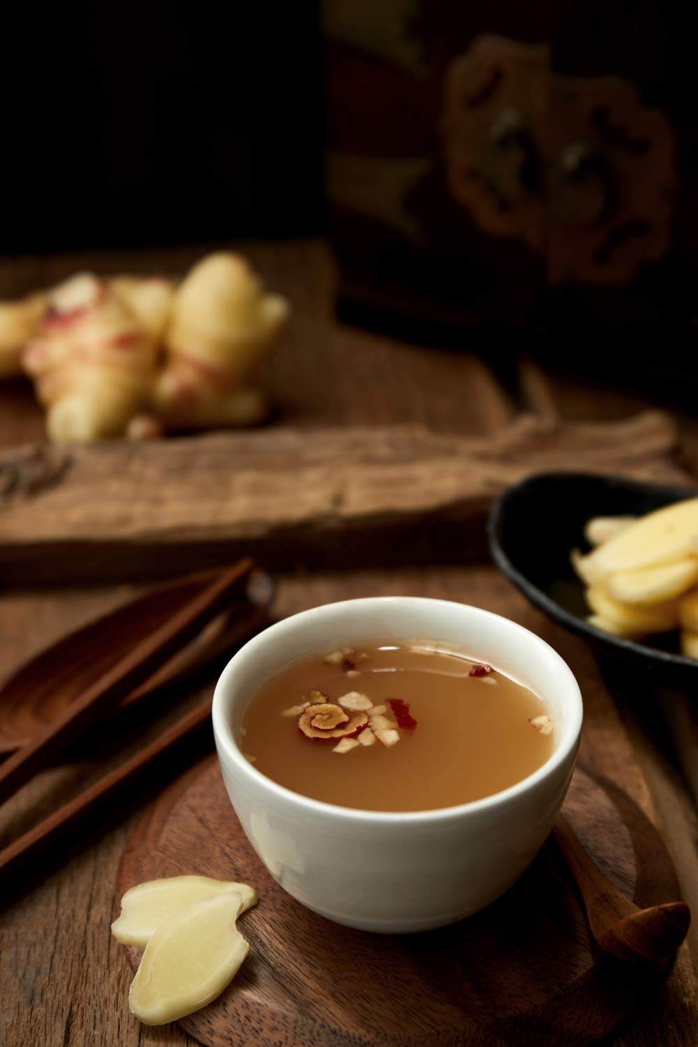 Damtuh Korean Traditional Tea Premium Ginger Tea Plus, Ginger Powder Tea, Herbal Tea, 15 Sticks