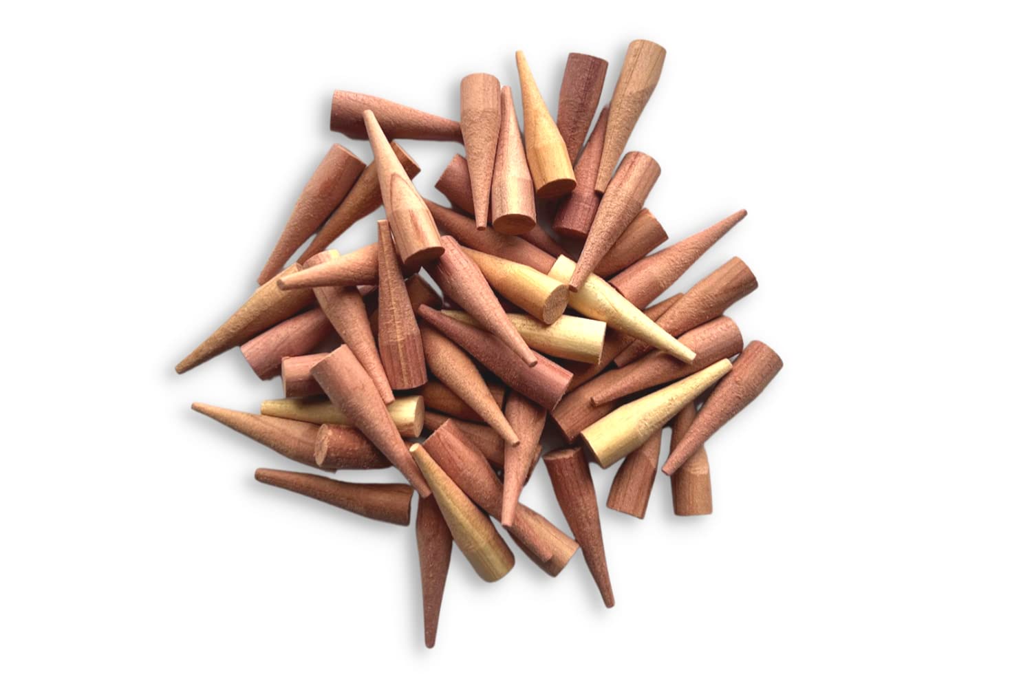 Balsam Point Workshop Cedar Spiles for Barrels - 1-Inch Size, 50-Pack