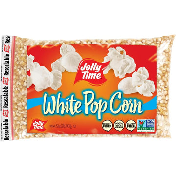 Jolly Time Unpopped Popcorn Kernels, Gourmet Popping Corn, Non-GMO, 32 Ounce (Pack of 6)