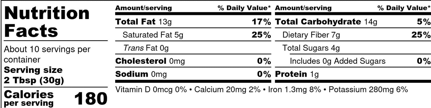 Paleo Tiger Tiger Nut Butter, AIP & Paleo Compliant, Nut Free, 8 Ounces