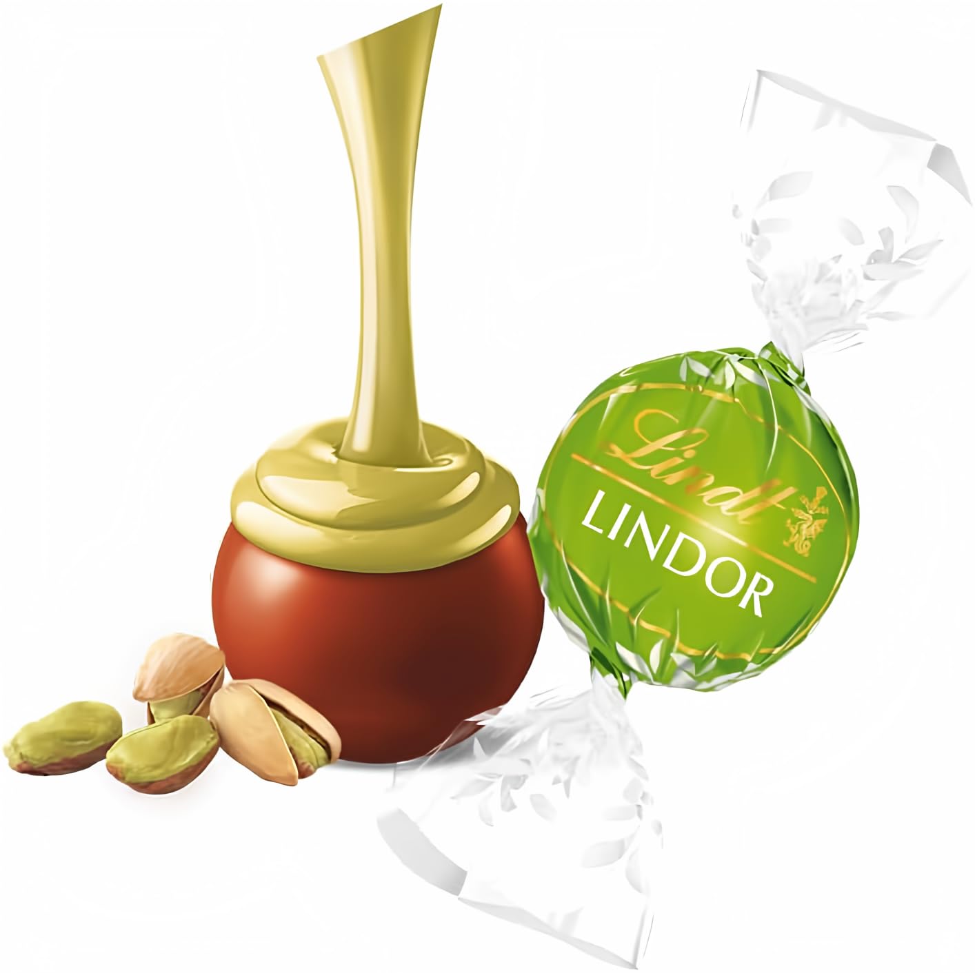 Barbaruss Treats Bulk Chocolate Truffles, Pistachio Flavor, Small (20-pc)