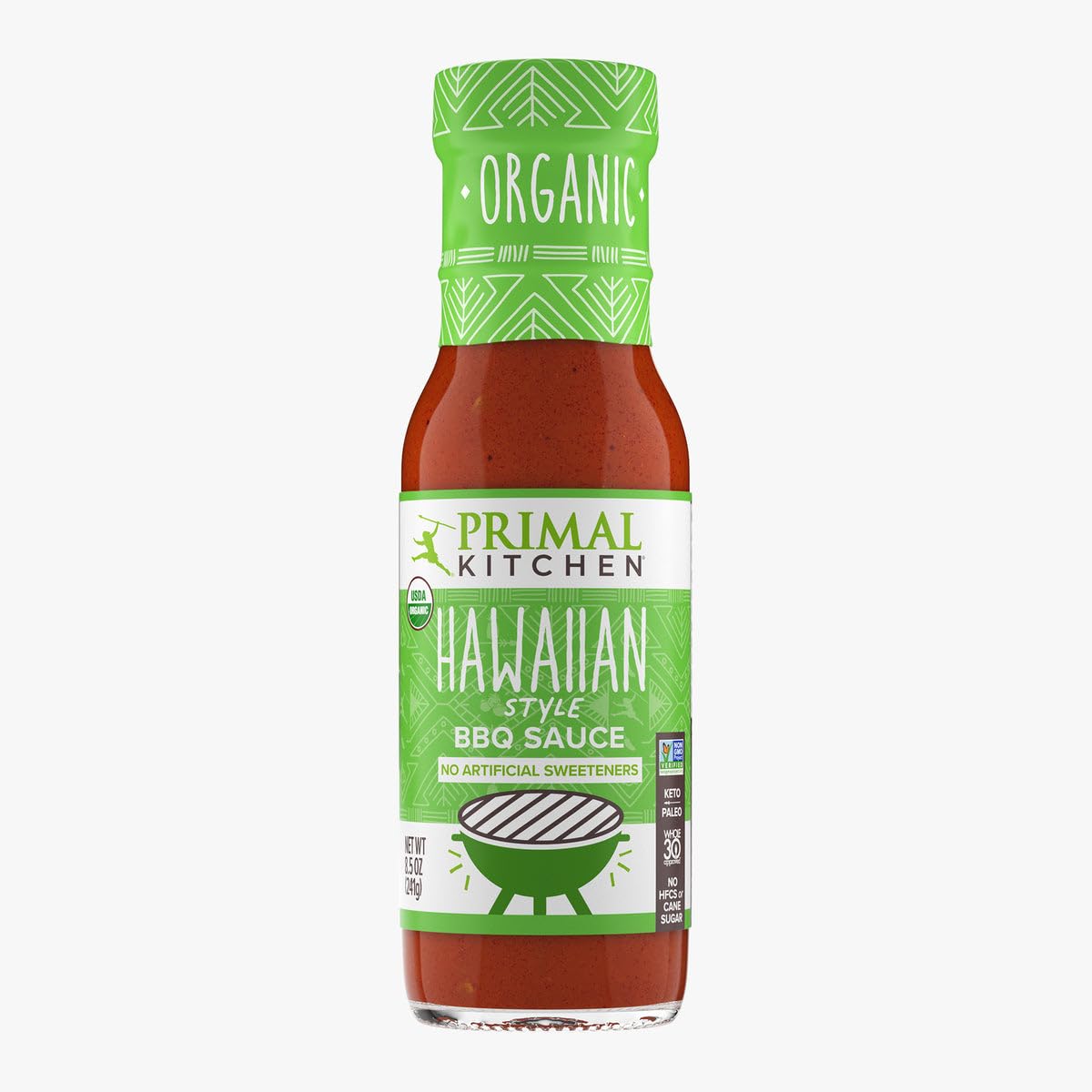 Primal Kitchen Organic Hawaiian Style BBQ Sauce, 8.5 OZ