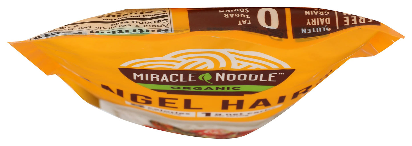 Noodle Organic Plant-Based Angel Hair Noodles, 7 OZ, Gluten-Free, Zero Calories