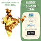 HANDPICK Ginger Tea Bags - 100 Herbal Teabags, Authentic Indian, Caffeine Free, Eco-Conscious, Soothing & Spicy Blend